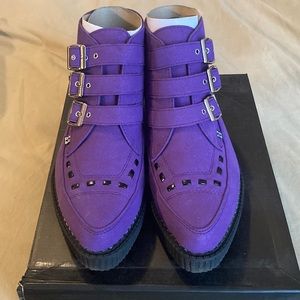 TUK purple creepers mens 10 women’s 12 NIB